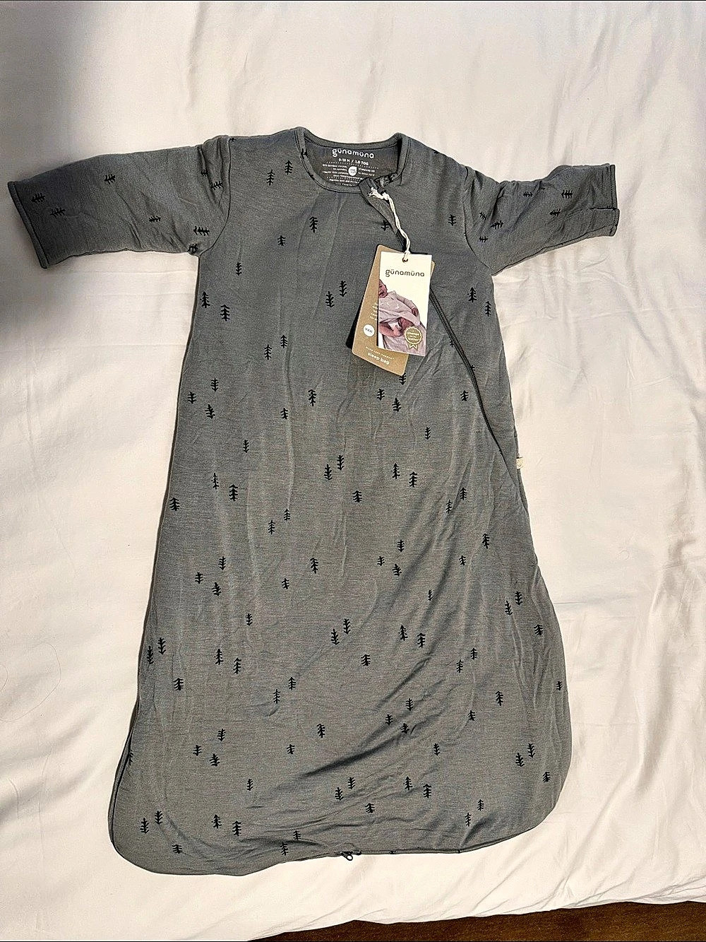 Gunamuna Long Sleeve Sleep Sack 9-18M NWT